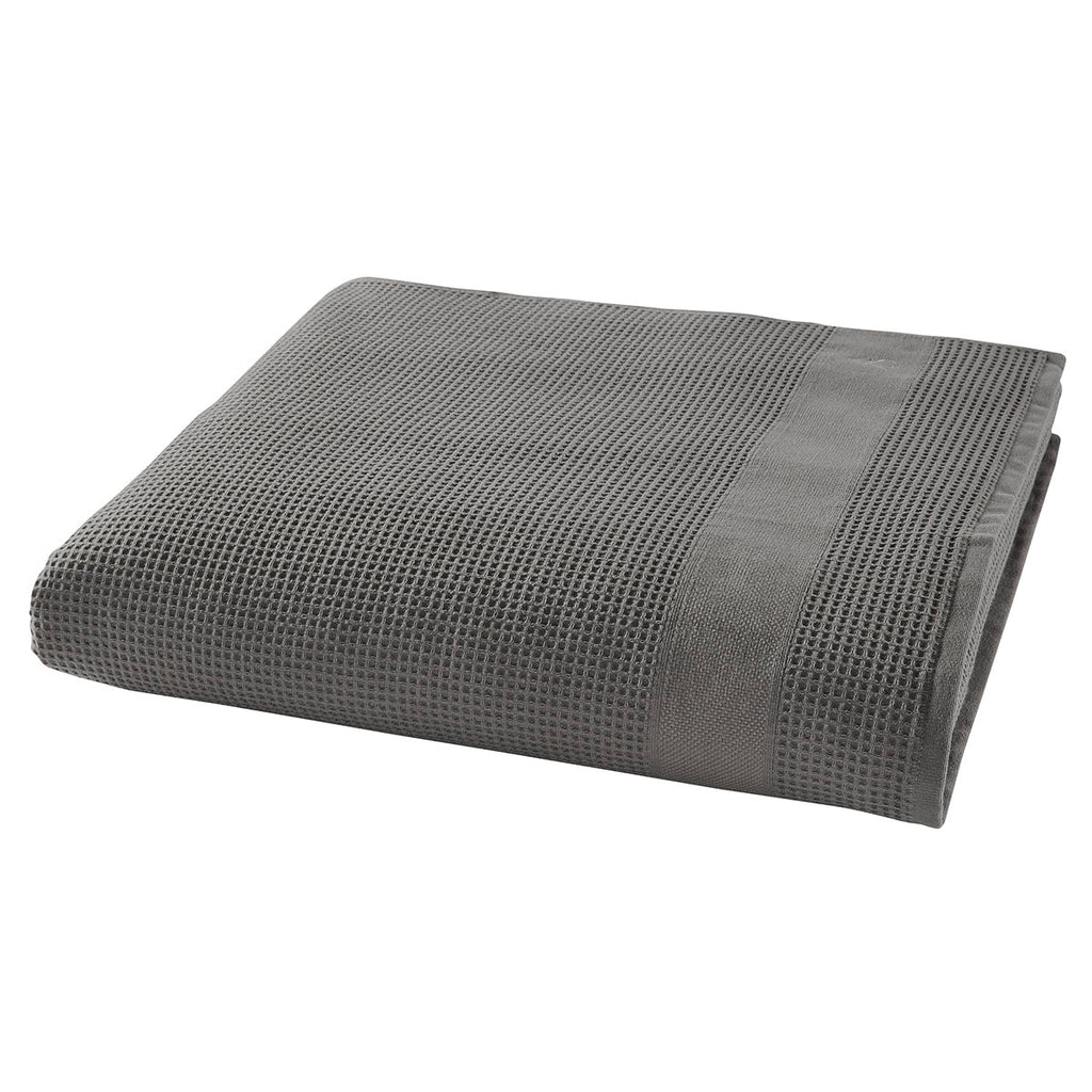 Nid d'Abeille - Bath Sheet - Grey