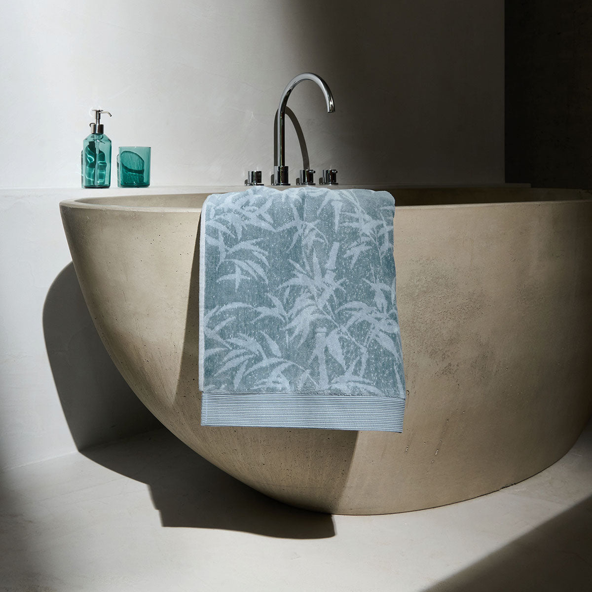 Contemplation - Bath Sheet - Blue