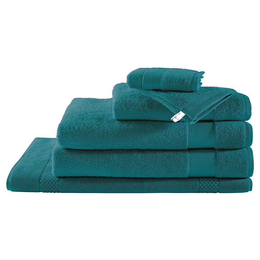 Éponge Unie - Drap de Douche - Sarcelle