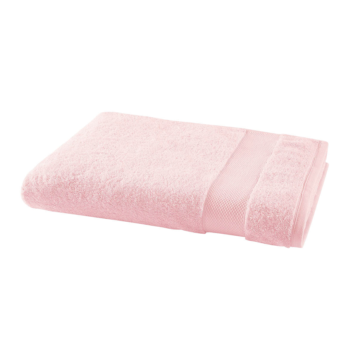 Éponge Unie - Toalla de Ducha - Rosa Pálido