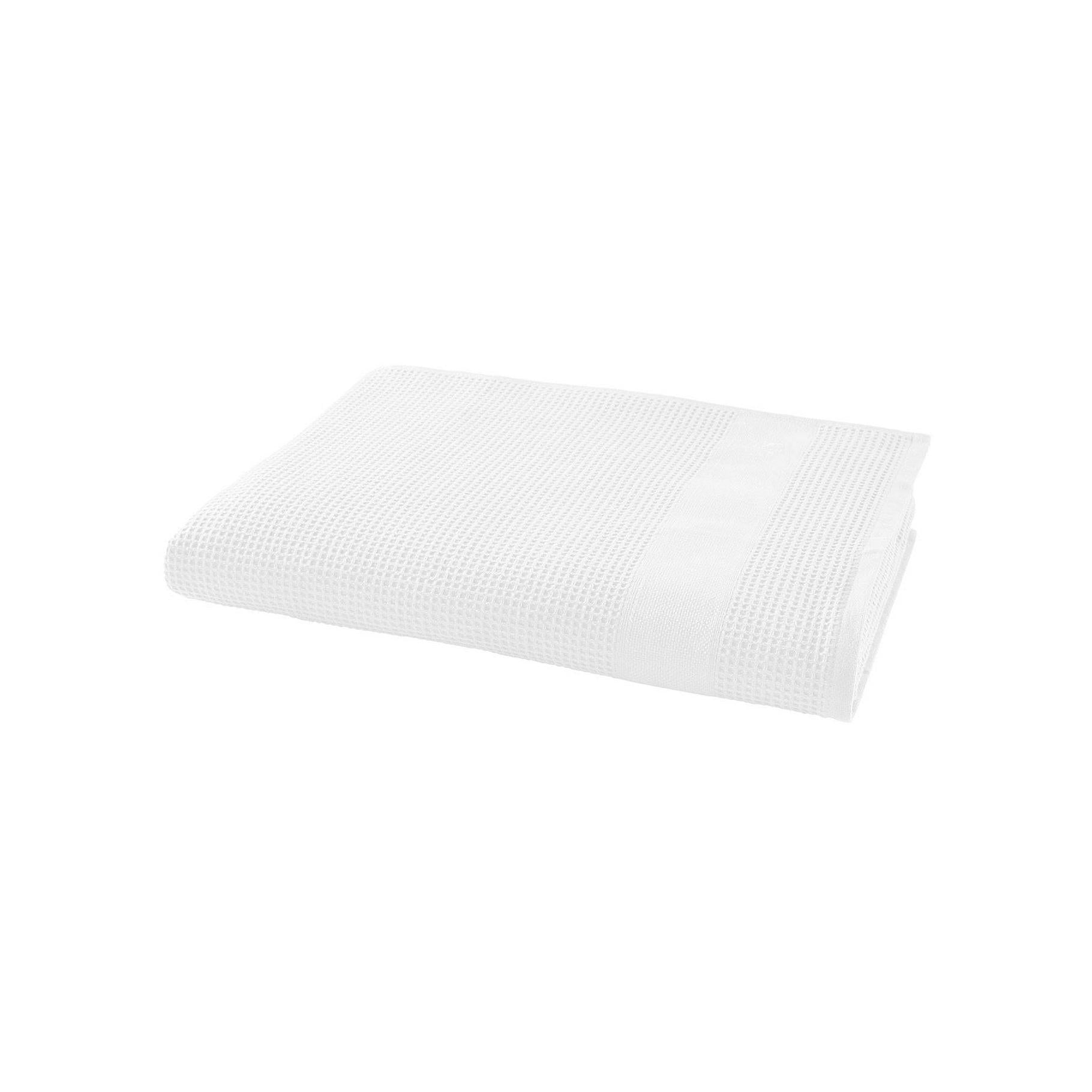 Waffle - Bath Towel - White