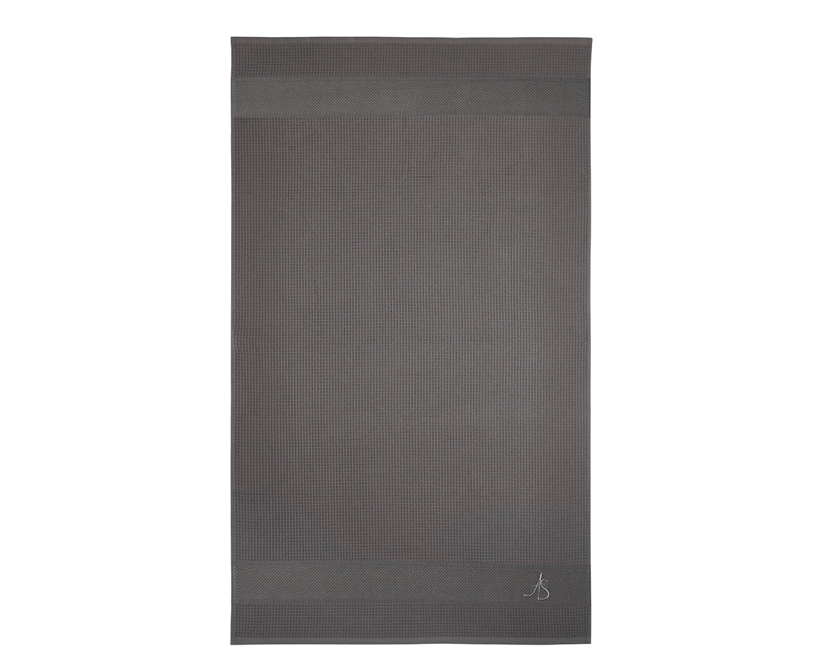 Nid d'Abeille - Bath Towel - Grey