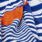 Lointain - Beach Towel - Blue