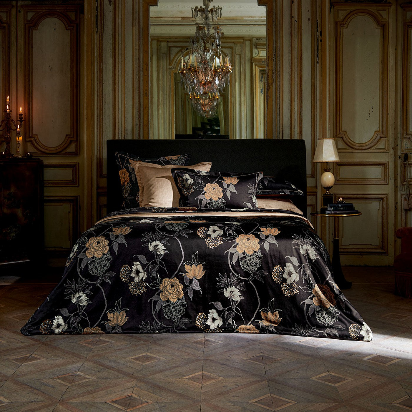 Ambre Nuit - Drap Housse - Noir Bronze