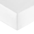 Satin Uni - Drap Housse - Blanc