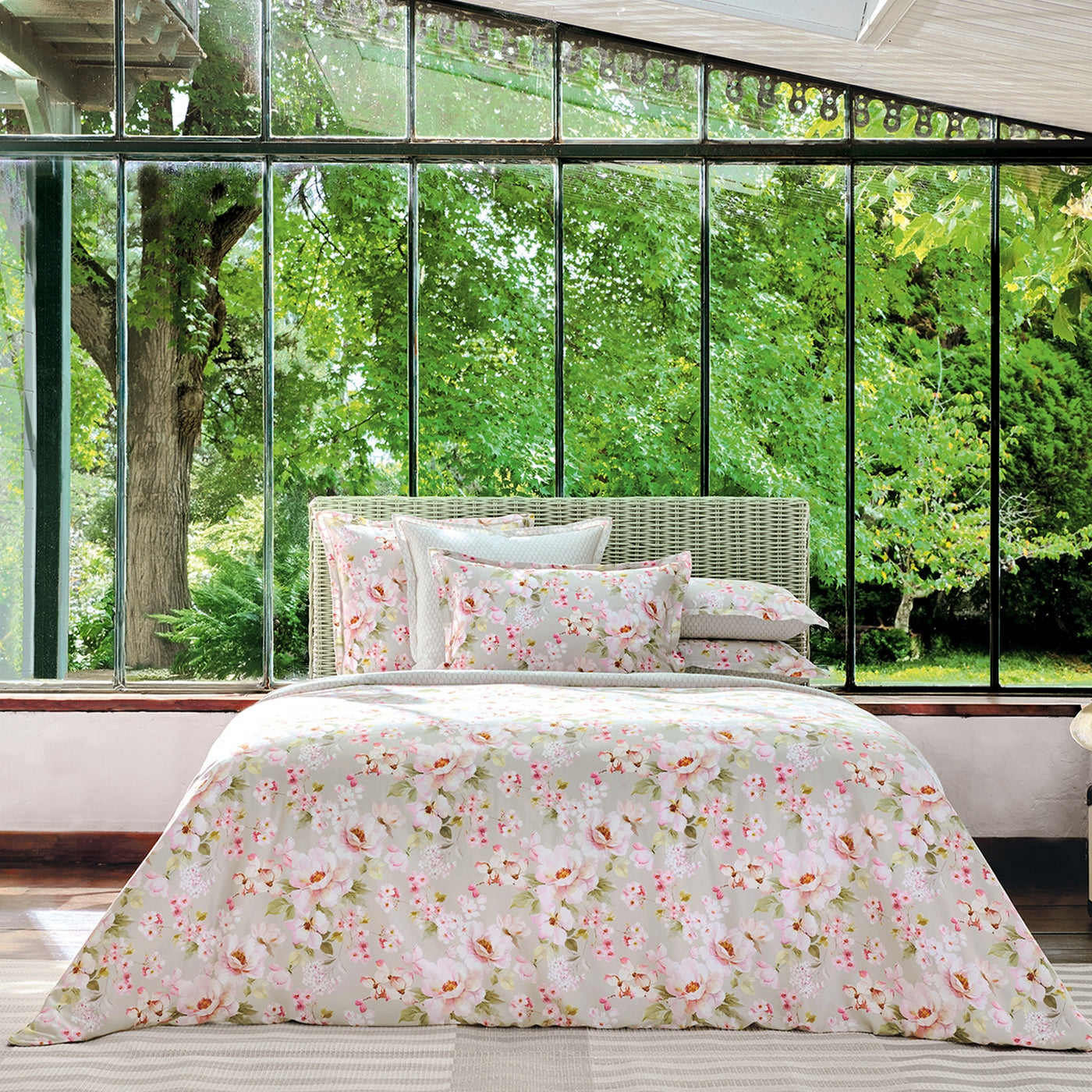 Voyageuse - Fitted Sheet - Pink
