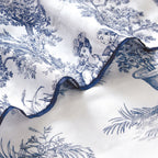 Galante - Flat Sheet - Navy Blue