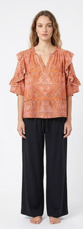Blusa Dubno - Salmón