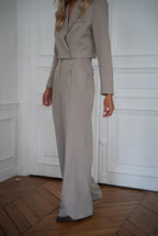 Pantalon Droit Roza - Beige