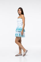 Vestido Ines - Aqua Pineapple