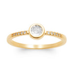 Gold Solene Ring