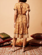 Stella Forest - Soraya Short Dress - Ocher