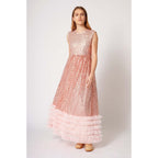 Chantilly Long Dress - Meringue