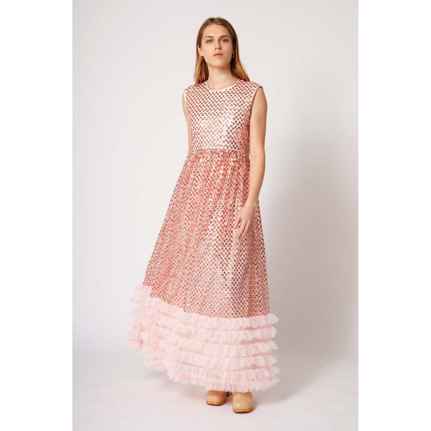 Chantilly Long Dress - Meringue