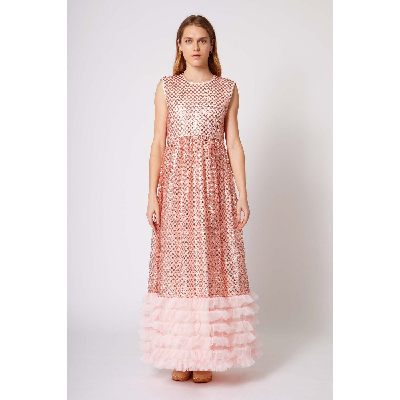 Chantilly Long Dress - Meringue