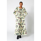 Robe Large Toile De Jeux Eté - Vanille