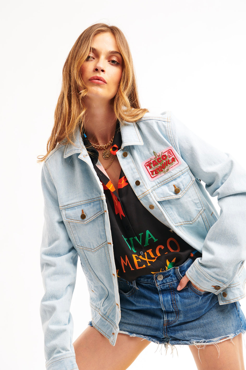 Blue Antonio Denim Jacket