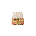 Kilim Print Shorts - White