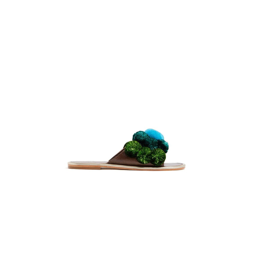 Mules Daisy - Turquoise