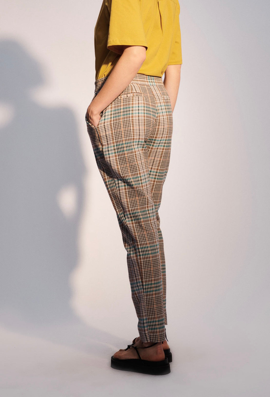 Pantalón Jackie Plisado - Verde