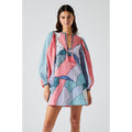 Robe Courte Patchwork - Patchwork