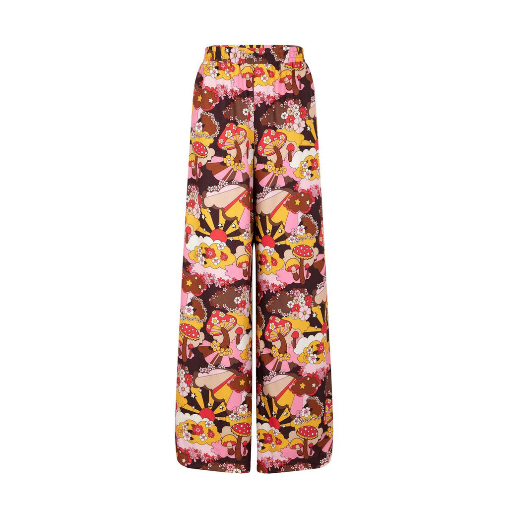 Pantalón Ancho Sun - Marrón