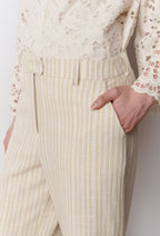 Mathilda Tailored Trousers - Yellow