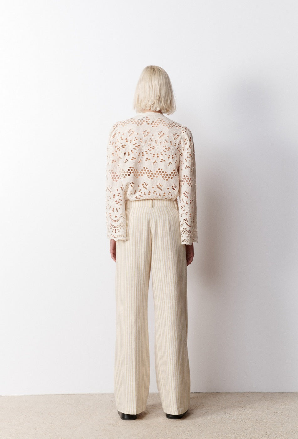 Mathilda Tailored Trousers - Yellow