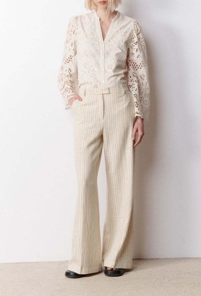 Mathilda Tailored Trousers - Yellow
