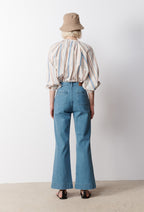 Utsvängda byxor Theresa - Denim