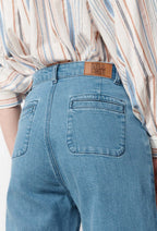 Pantalon Flared Theresa - Denim