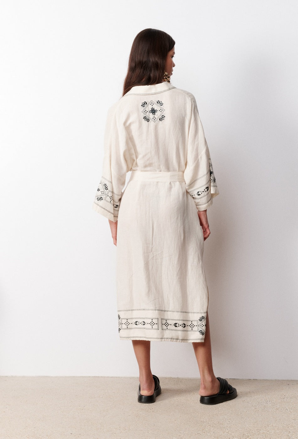 Robe Midi Marisa - Ecru