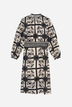 Robe Midi Gisela - Carbone