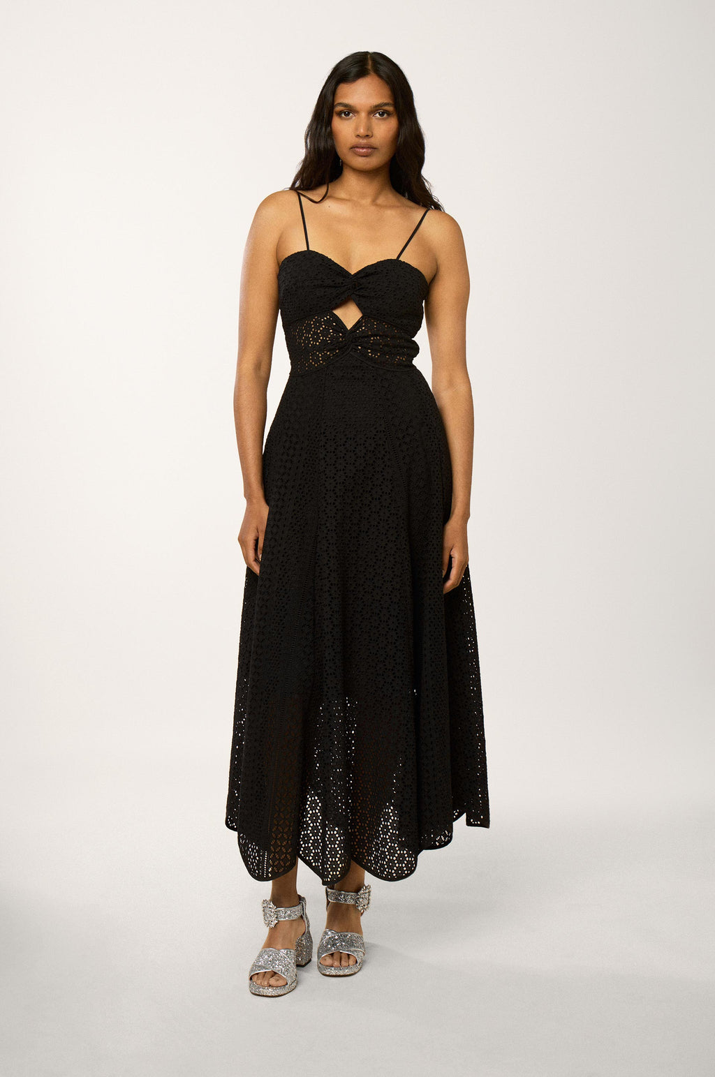Vestido Corset Santa Barbara Lace - Negro
