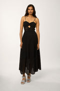 Vestido Corset Santa Barbara Lace - Negro