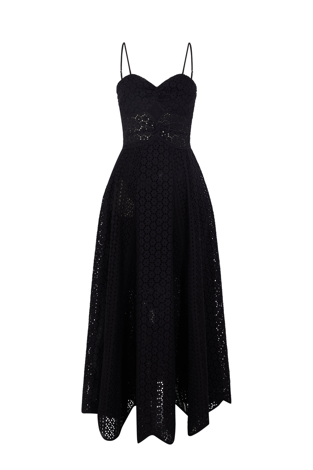 Vestido Corset Santa Barbara Lace - Negro