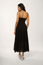 Vestido Corset Santa Barbara Lace - Negro