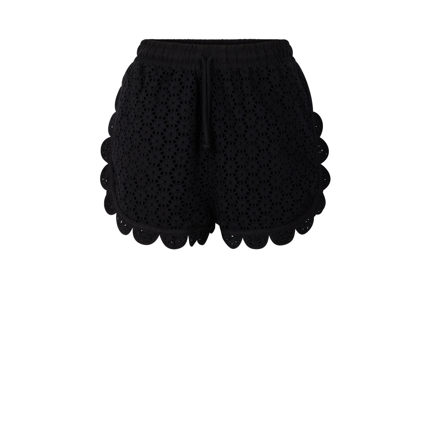 Santa Barbara Lace Shorts - Black