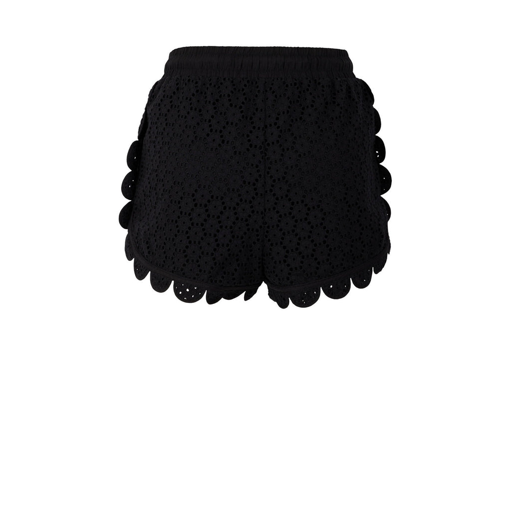 Santa Barbara Lace Shorts - Black