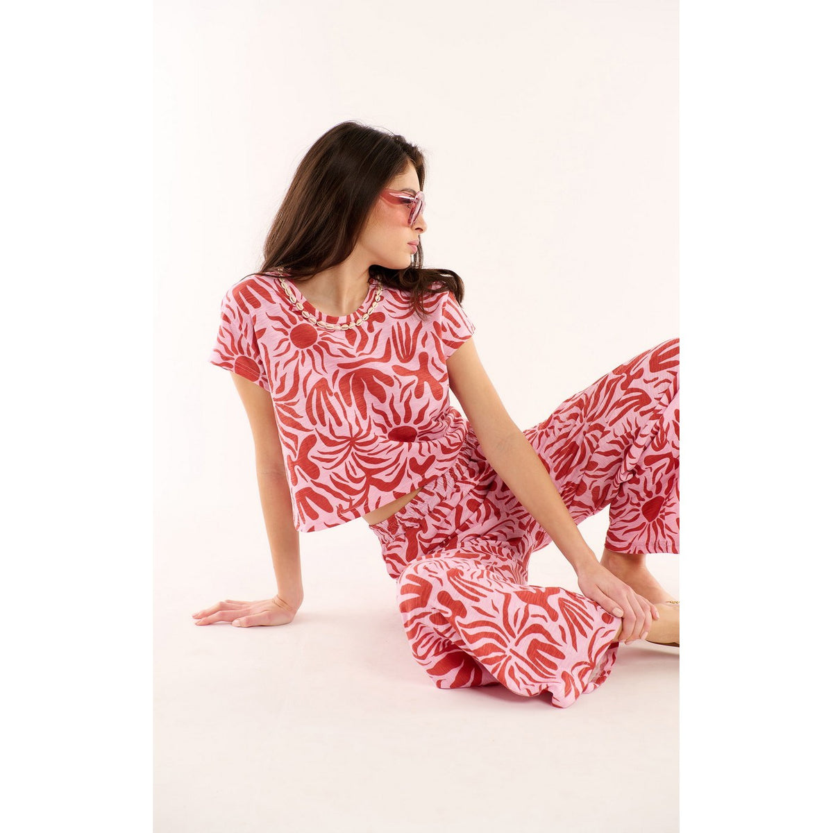 T-Shirty Amandine - Różowy