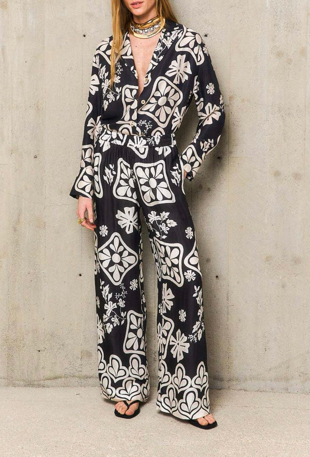 Broek Stephanie - Carbone