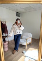 Beige Lise Warm Jacket