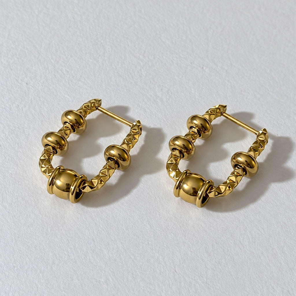 Boucles D'Oreilles Zelia - Doré