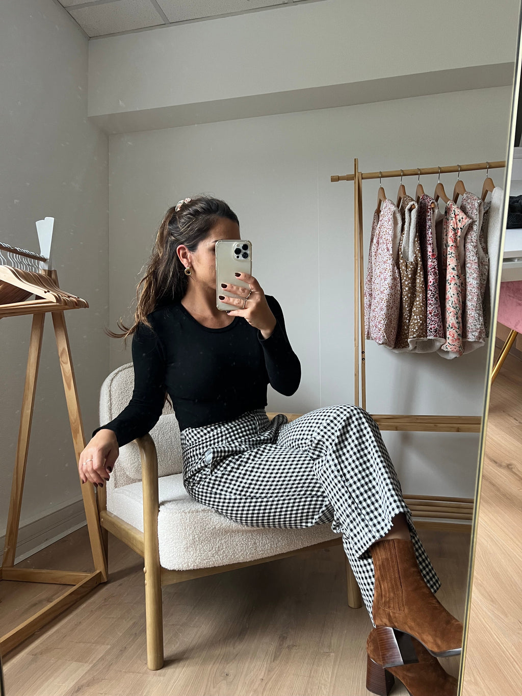 Vichy Colette pants