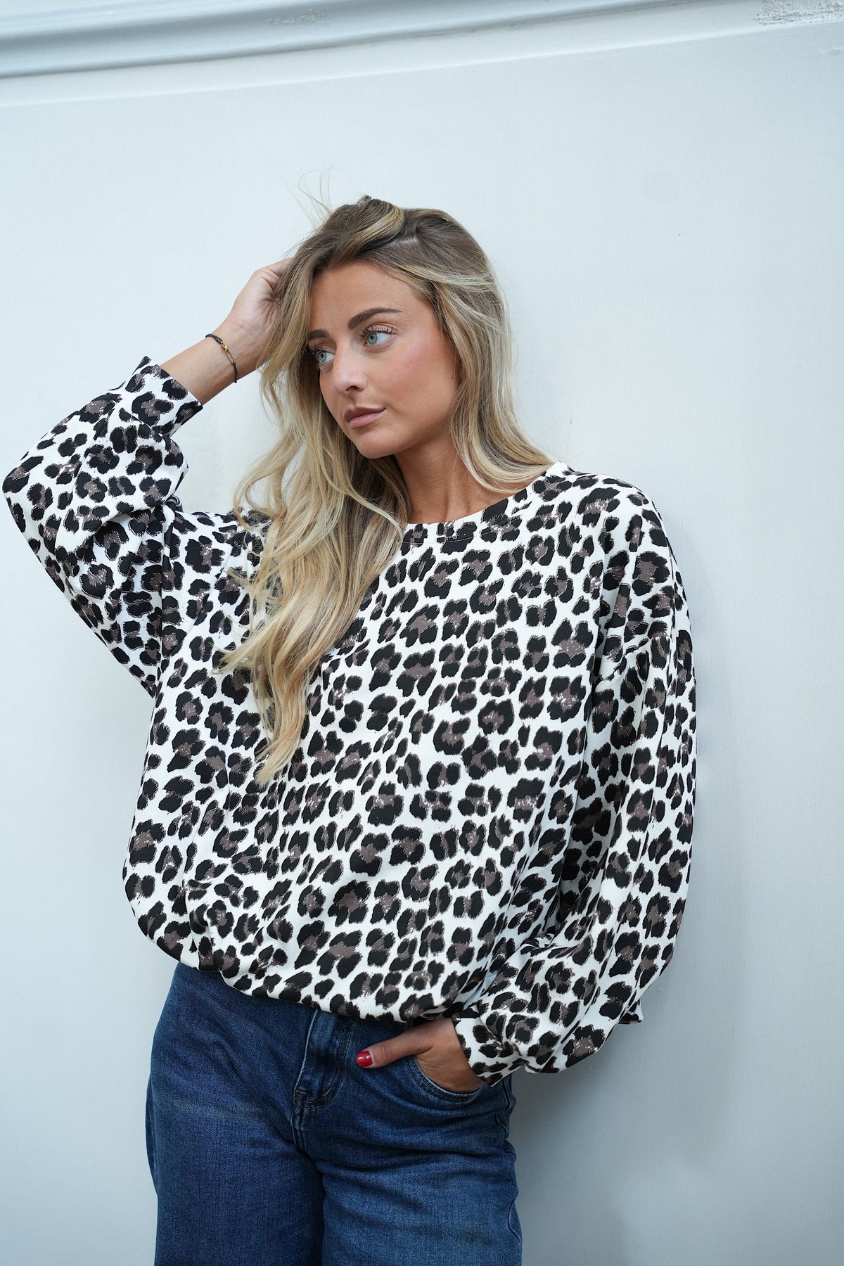 Sweat-Shirt Imprimé - Nala Léopard