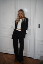 Pantalon Rayé Honoryne - Noir