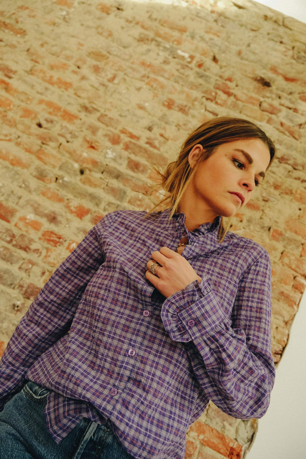 Blusa Mahaut Violeta