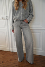 Jean À Paillettes Charlotte - Gris