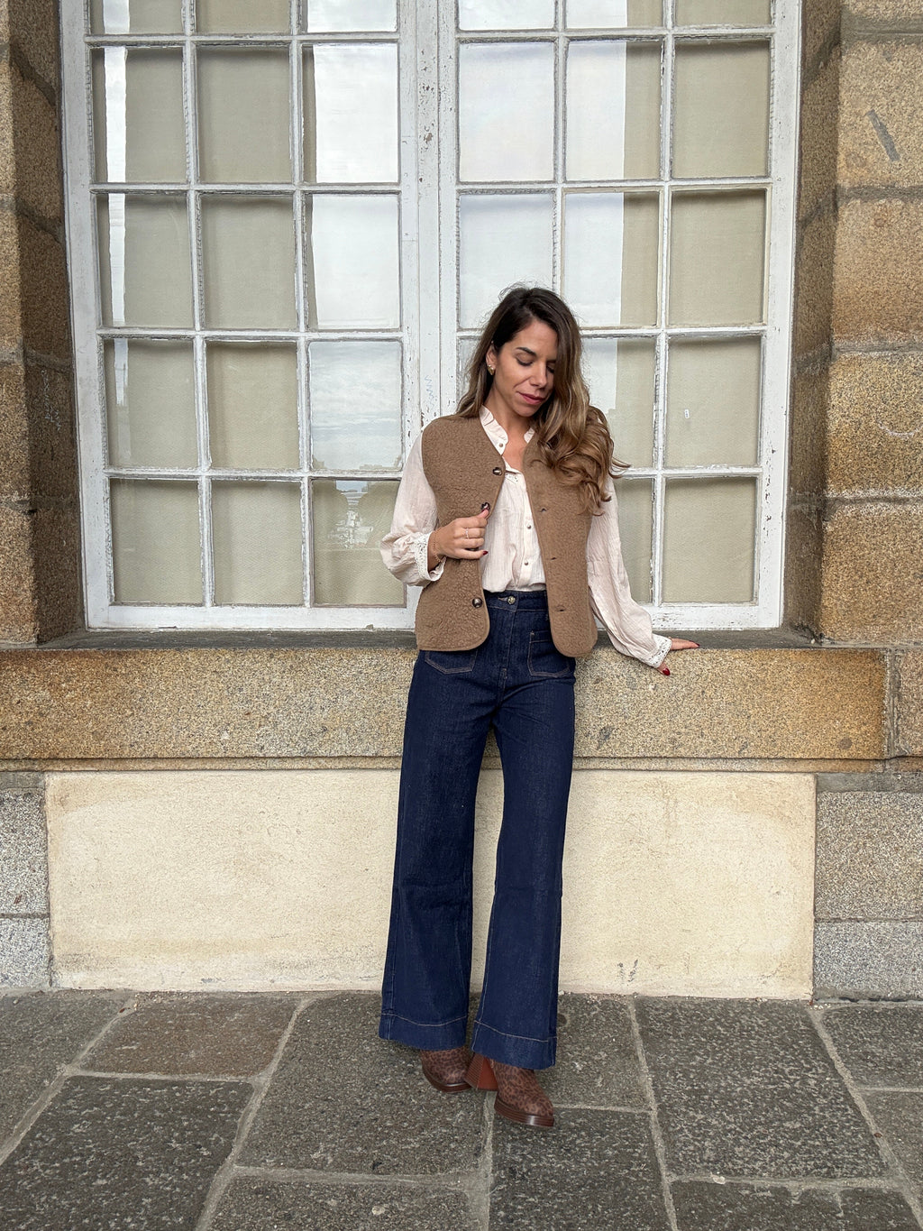 Berger Arianne Camel Vest