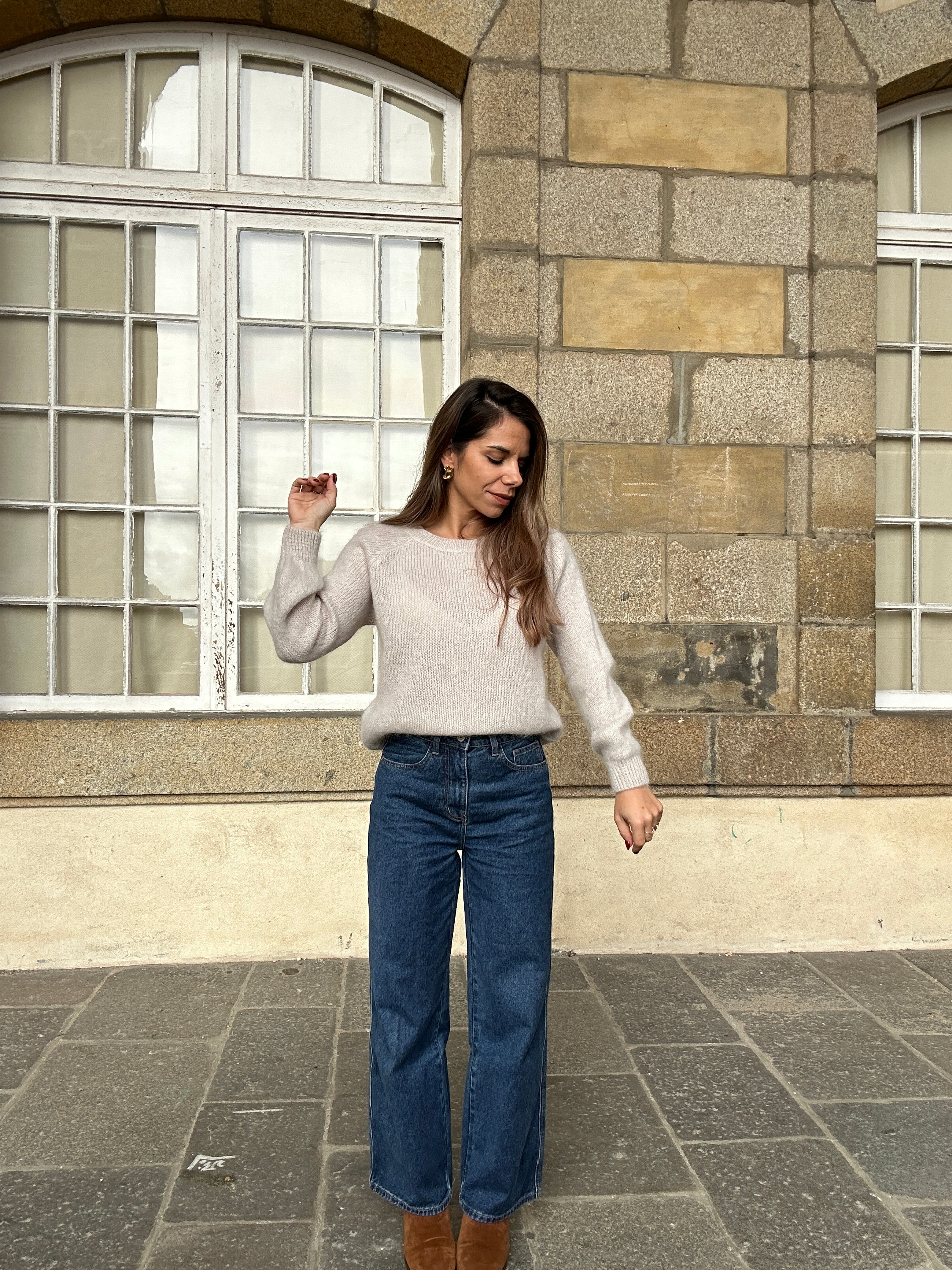 Pull Anna Taupe